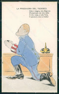 WW1 WWI Propaganda Kaiser Wilhelm ABRADED BACK postcard XP3138 – fronte
