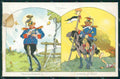 WW1 WWI Propaganda Kaiser Wilhelm ABRADED postcard XP3158 – fronte