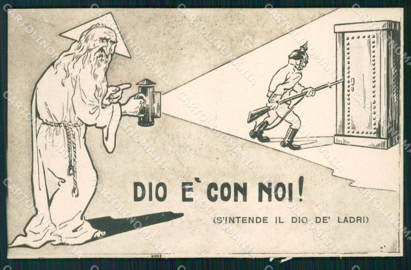 WW1 WWI Propaganda Kaiser Wilhelm postcard XP3217 – fronte