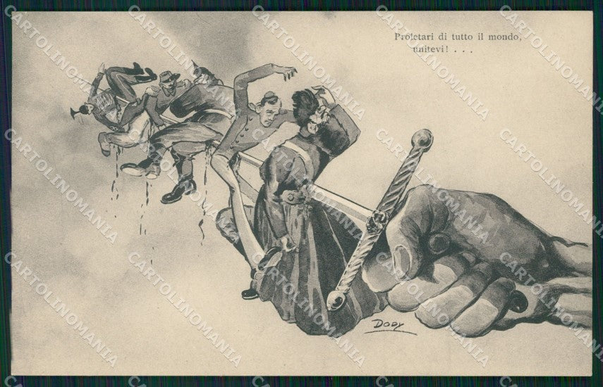 WW1 WWI Propaganda Kaiser Wilhelm Russia postcard XP3228 – fronte