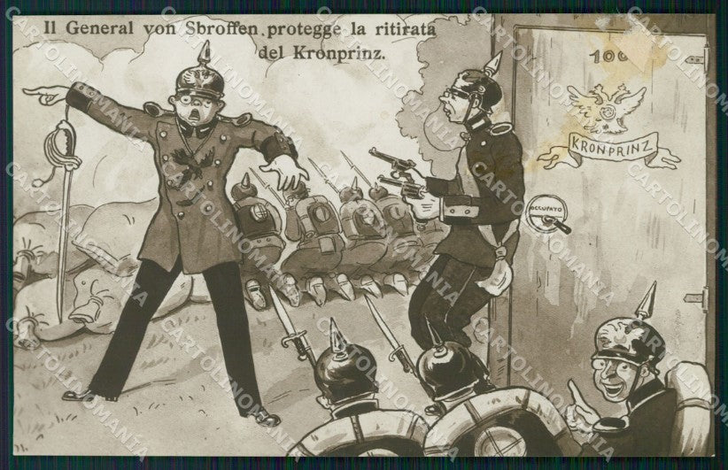 WW1 WWI Propaganda Kaiser Wilhelm postcard XP3232 – fronte