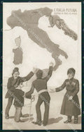 WW1 WWI Propaganda Russia Savoia Dalmazia postcard XP3257 – fronte