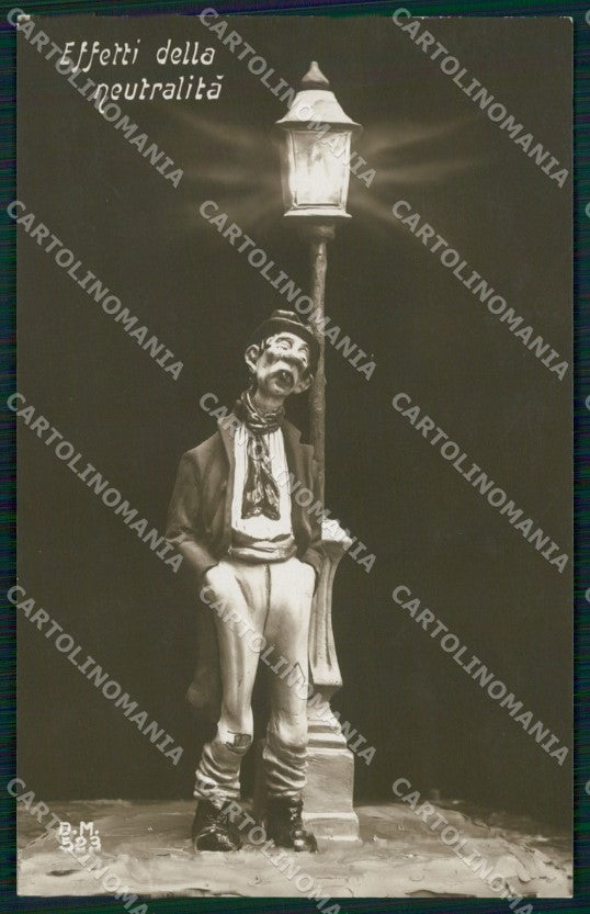WW1 WWI Propaganda Neutralità postcard XP3260 – fronte