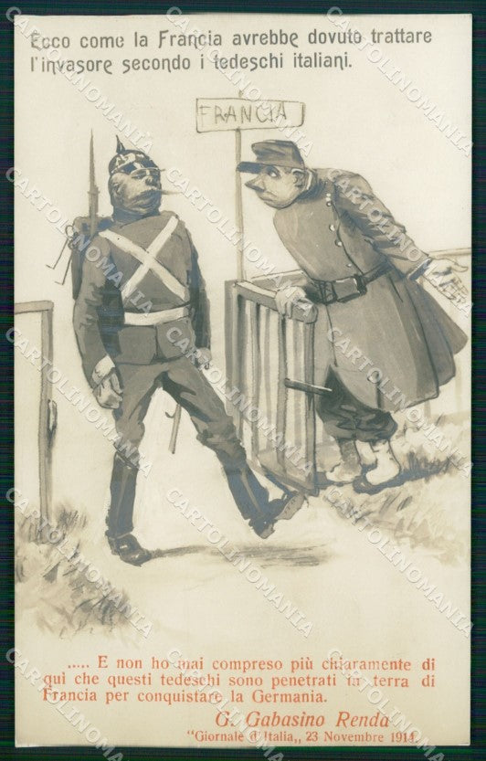 WW1 WWI Propaganda postcard XP3266 – fronte