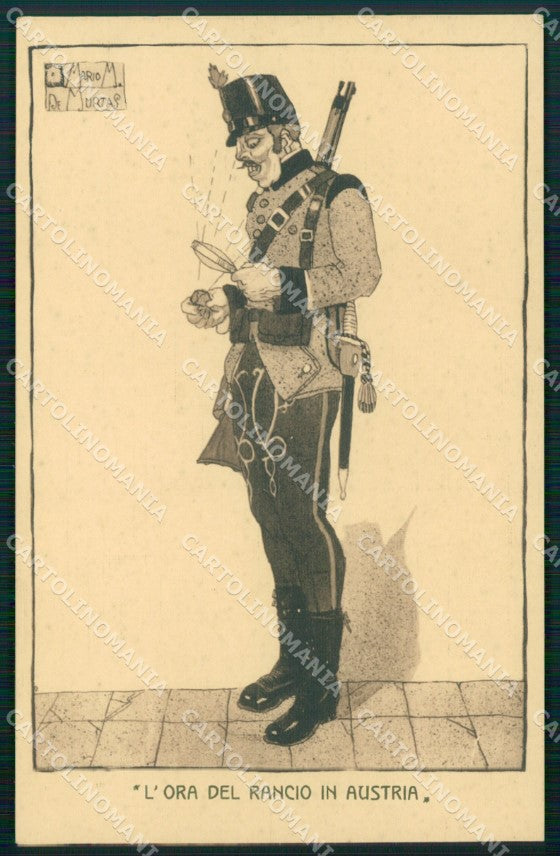 WW1 WWI Propaganda De Murtas postcard XP3267 – fronte