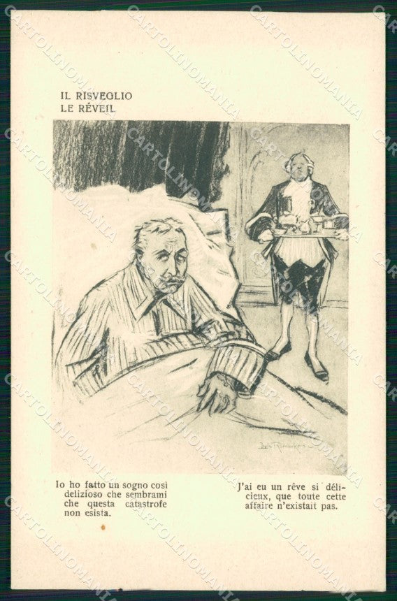 WW1 WWI Propaganda Kaiser Wilhelm Raemaekers postcard XP3286 – fronte