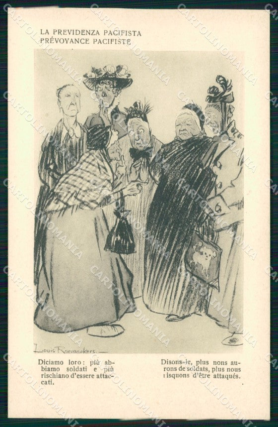 WW1 WWI Propaganda Raemaekers postcard XP3287 – fronte