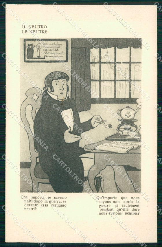 WW1 WWI Propaganda Raemaekers postcard XP3288 – fronte