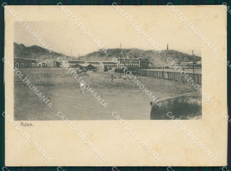 Yemen Aden ABRADED postcard XP3315 – fronte
