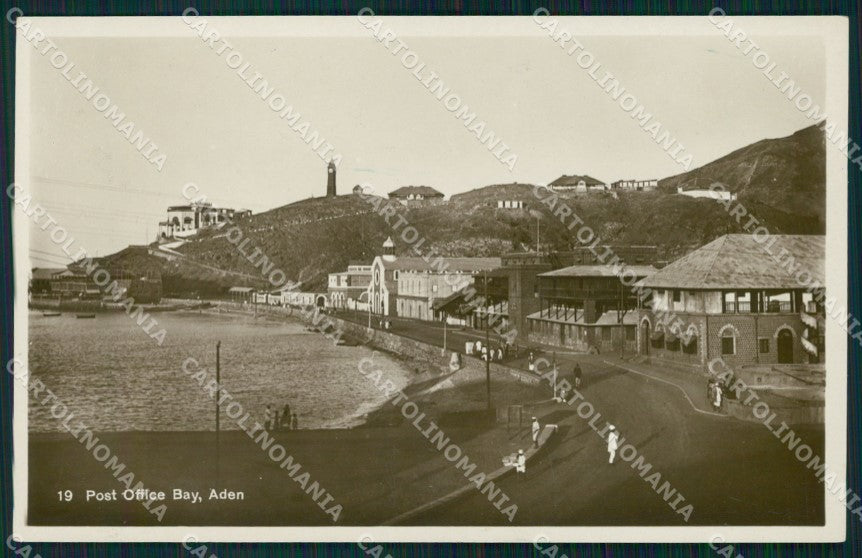 Yemen Aden Post Office Bay RPPC postcard XP3333 – fronte