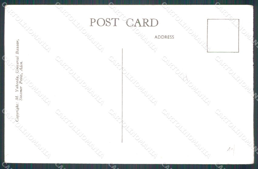 Yemen Aden The Caravan RPPC postcard XP3336 – retro