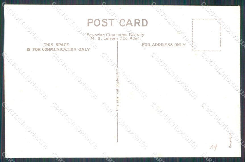 Yemen Aden Caravan at Rest RPPC postcard XP3341 – retro