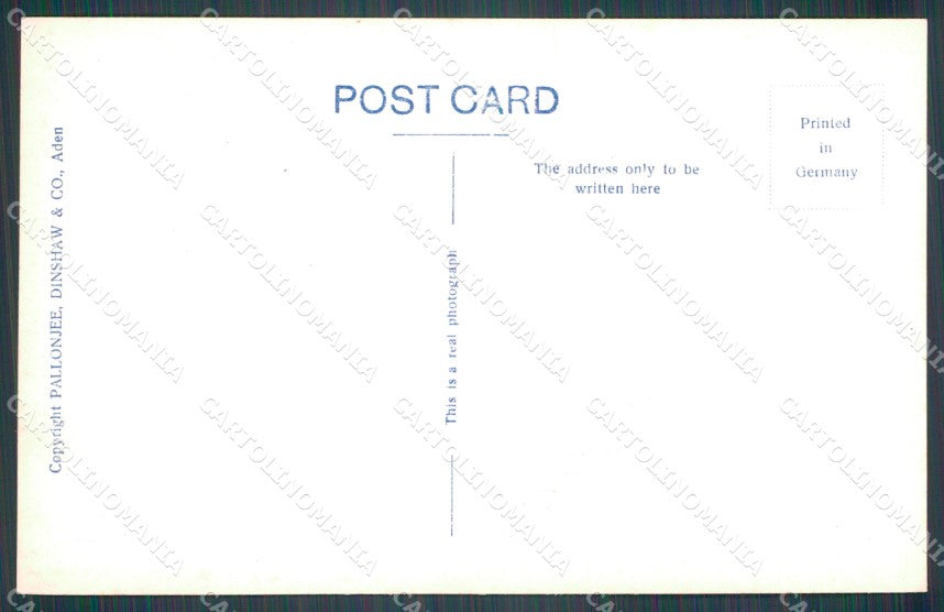 Yemen Aden The Main Pass RPPC postcard XP3361 – retro