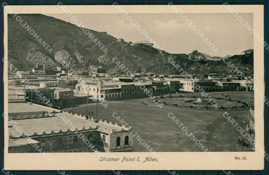 Yemen Aden Steamer Point postcard XP3367 – fronte