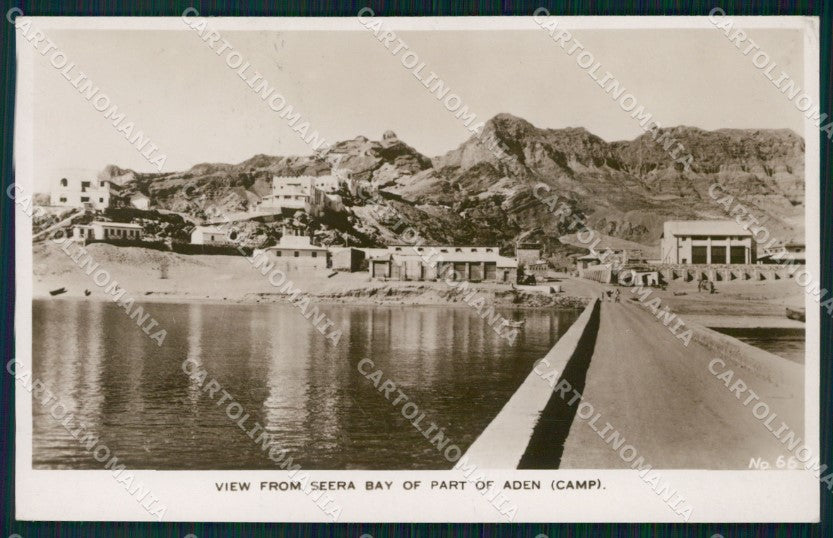 Yemen Aden Seera Bay RPPC postcard XP3371 – fronte