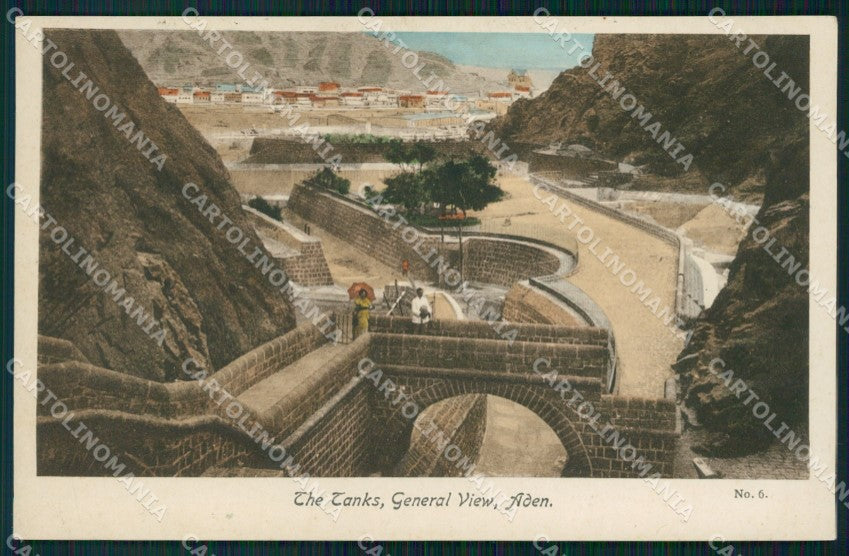 Yemen Aden General View postcard XP3379 – fronte