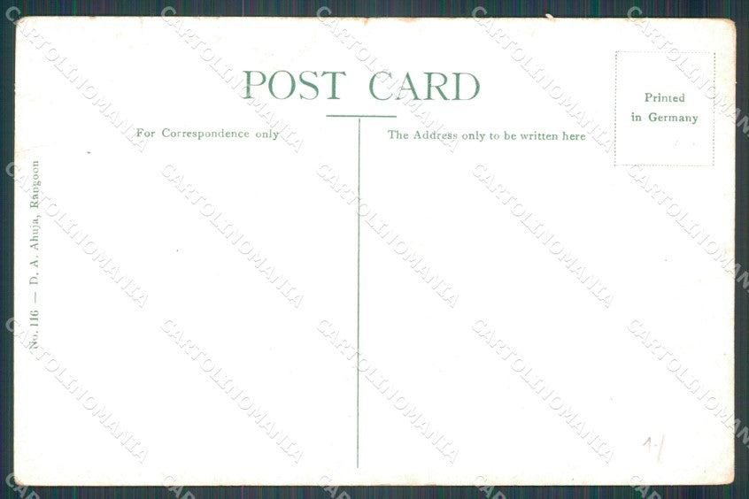 Myanmar Burma Yangon Rangoon Post Office postcard XP3387 – retro