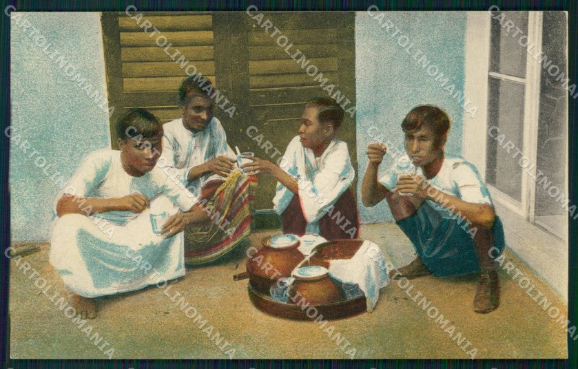 Myanmar Burma Ethnic Types Mission postcard XP3406 – fronte