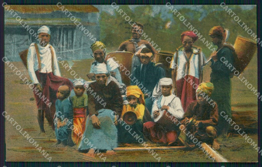 Myanmar Burma Ethnic Types Mission postcard XP3409 – fronte