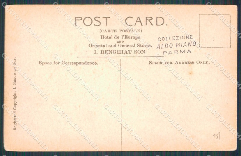 Yemen Aden A Caravan Halt postcard XP3426 – retro