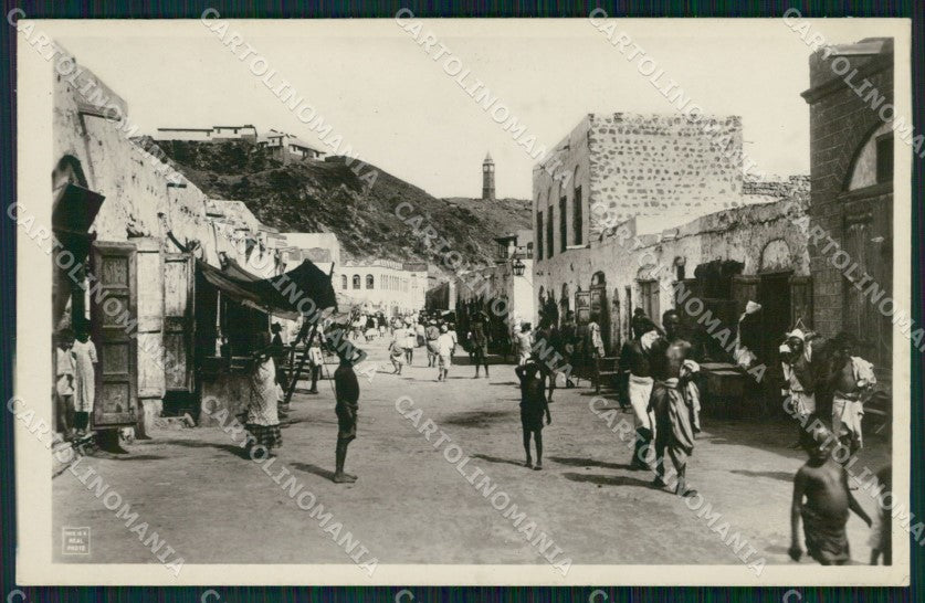 Yemen Aden RPPC postcard XP3427 – fronte