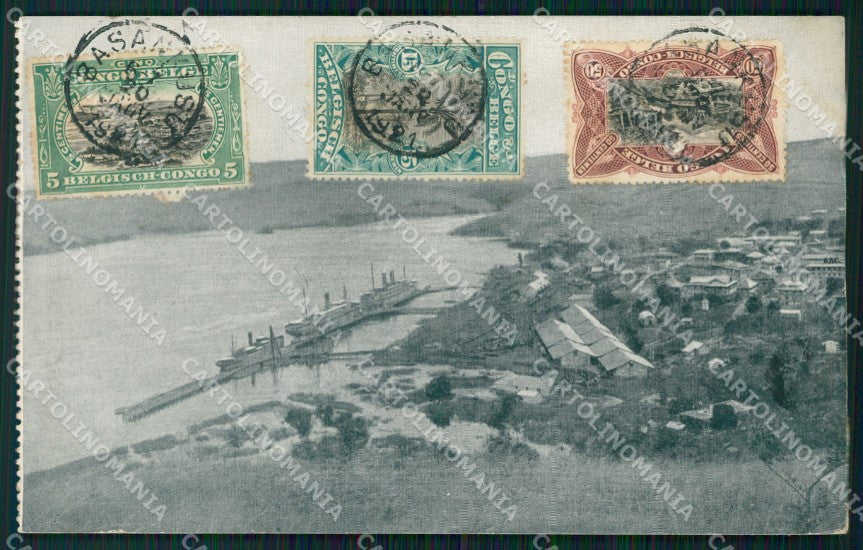 Congo Belge Belgisch Congo Matadi postcard XP3447 – fronte