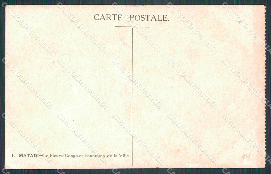 Congo Belge Belgisch Congo Matadi postcard XP3447 – retro