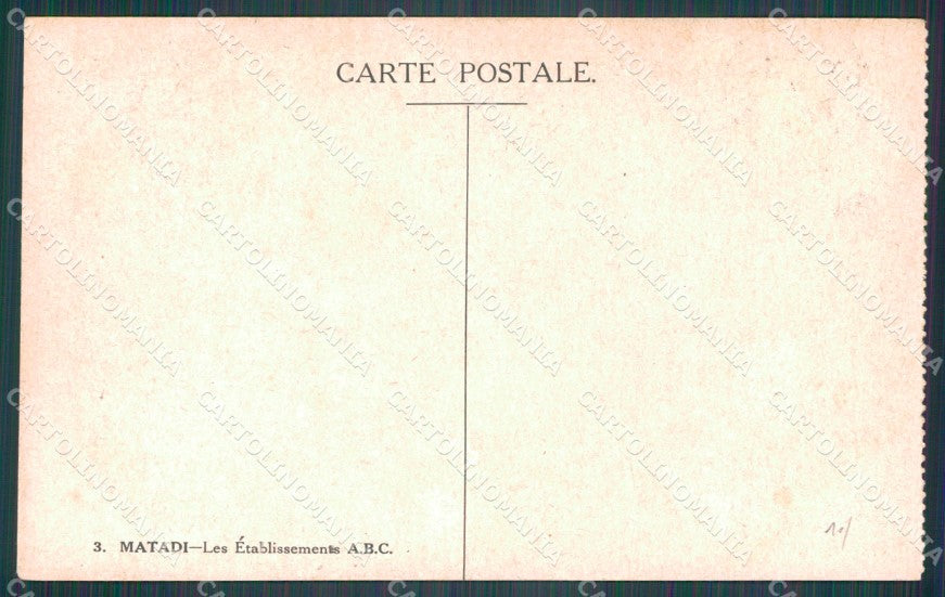 Congo Belge Belgisch Congo Matadi postcard XP3449 – retro