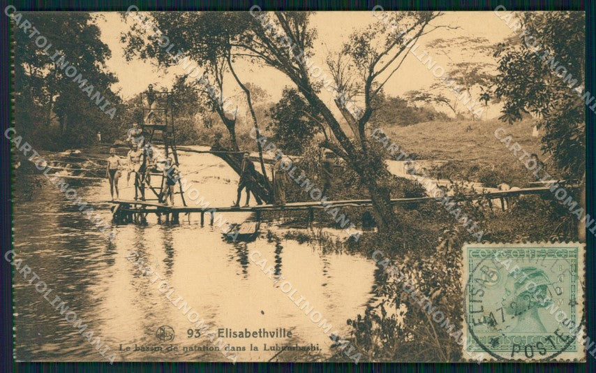 Congo Belge Belgisch Congo Lubumbashi Elisabethville postcard XP3450 – fronte