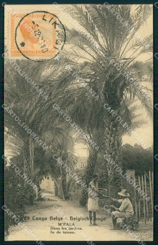 Congo Belge Belgisch Congo Mpala Garden postcard XP3459 – fronte