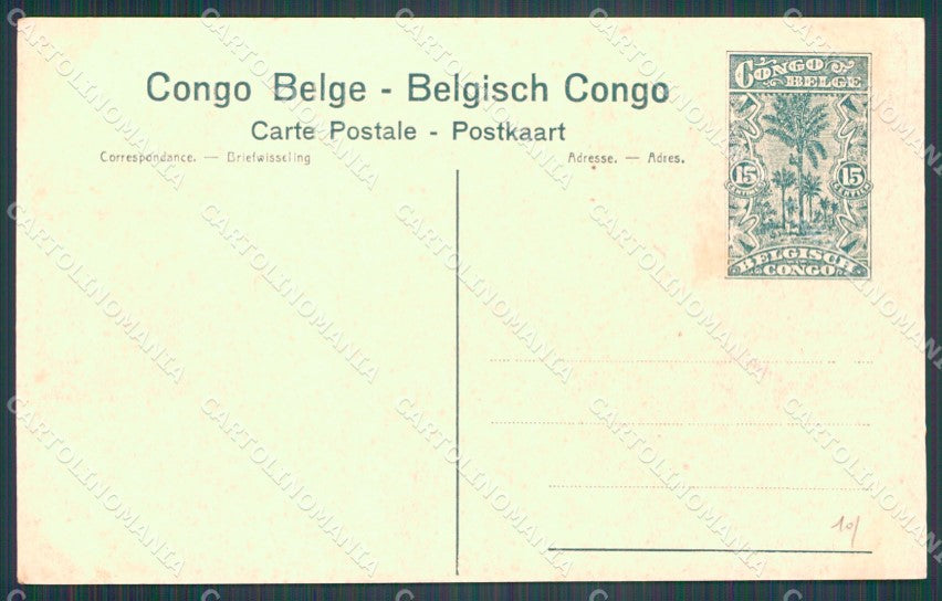 Congo Belge Lubumbashi Elisabethville Residence Governeur postcard XP3461 – retro