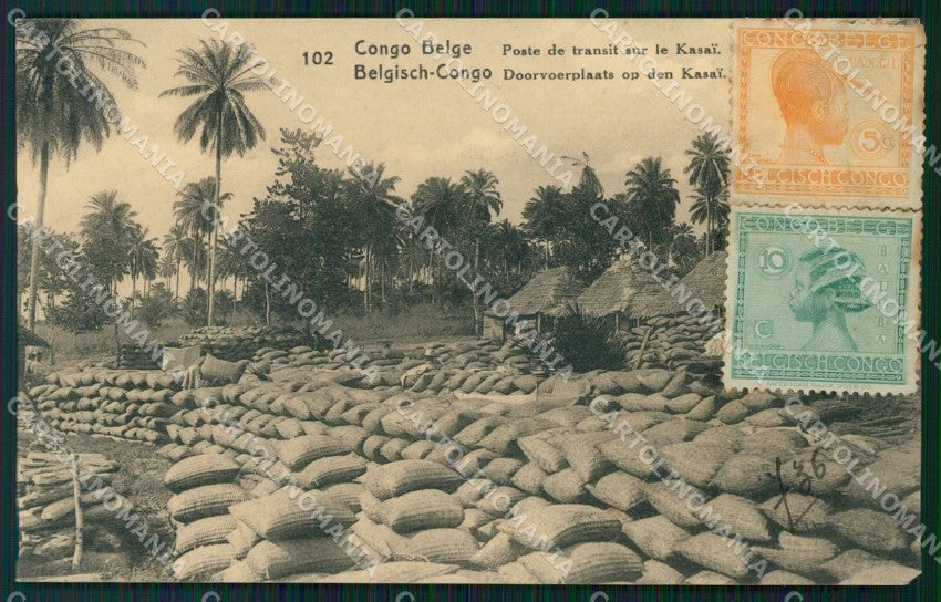 Congo Belge Kasai postcard XP3462 – fronte