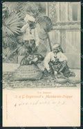India Ethnic Types Snake Charmer postcard XP3473 – fronte