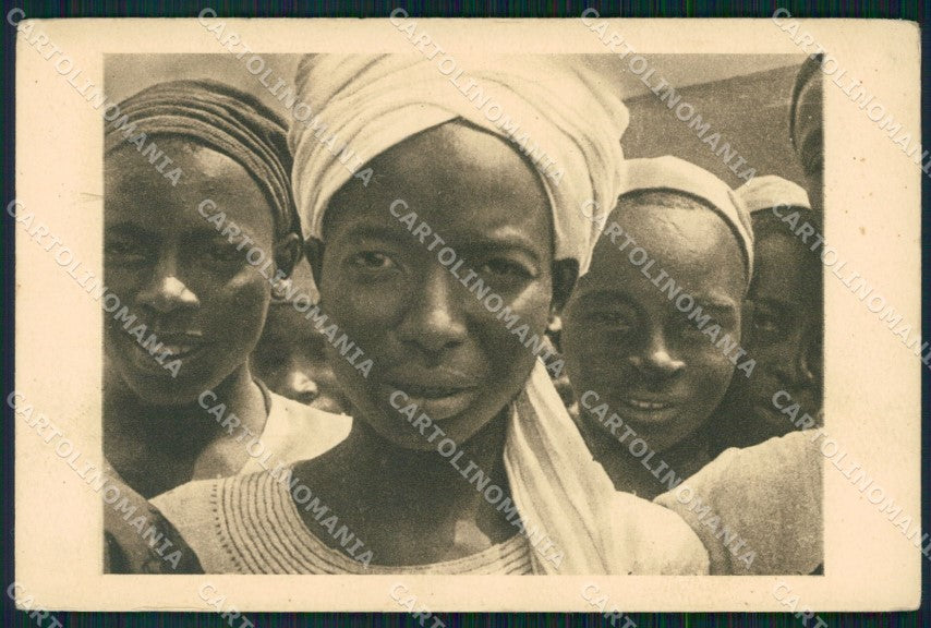 Chad Tchad Ethnic Types Photo by Rene Moreau postcard XP3496 – fronte