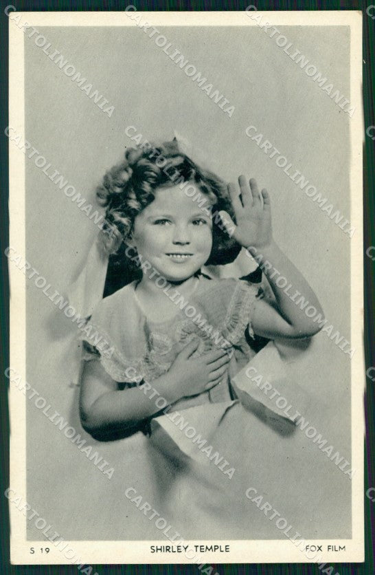 Movie Stars Shirley Temple Fox Film AK cartolina XP6700 – fronte