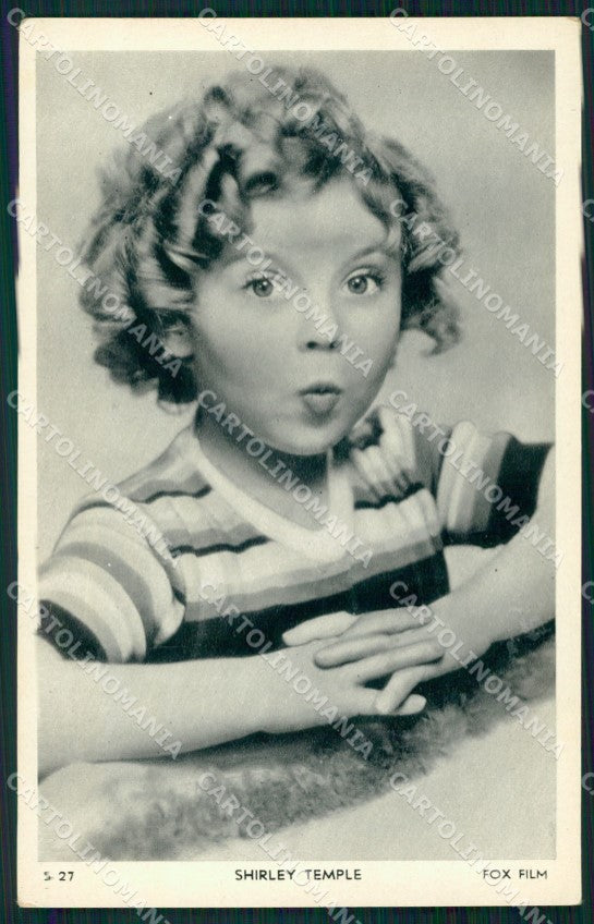 Movie Stars Shirley Temple Fox Film AK cartolina XP6709 – fronte