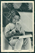 Movie Stars Shirley Temple Fox Film AK cartolina XP6711 – fronte