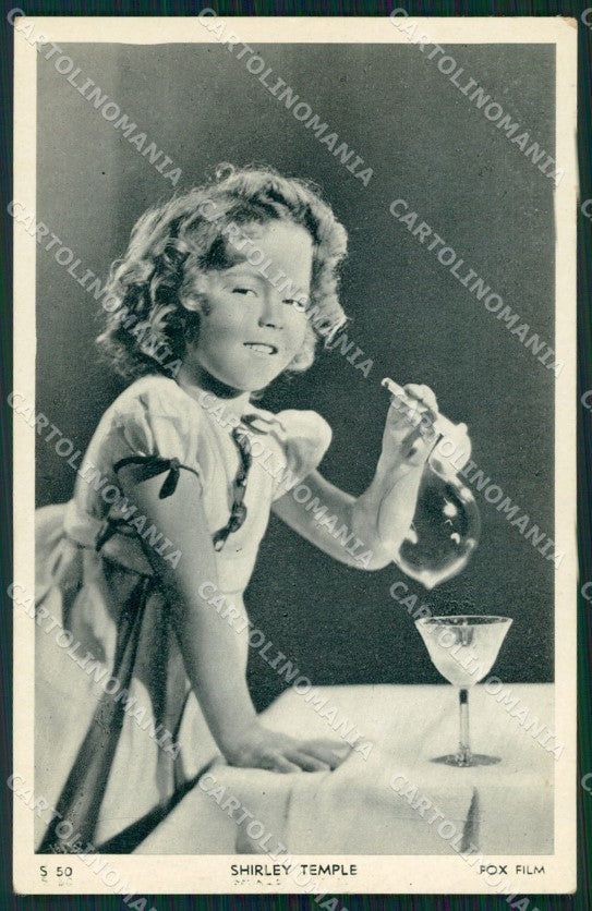 Movie Stars Shirley Temple Fox Film AK cartolina XP6730 – fronte