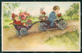 Artist Signed Hannes Petersen Children serie 5785 AK cartolina XP6779 – fronte