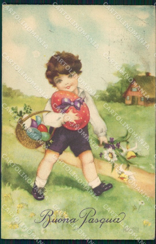 Artist Signed Hannes Petersen Pasqua Degami PIEGA AK cartolina XP6792 – fronte