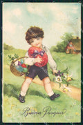 Artist Signed Hannes Petersen Pasqua Degami AK cartolina XP6793 – fronte