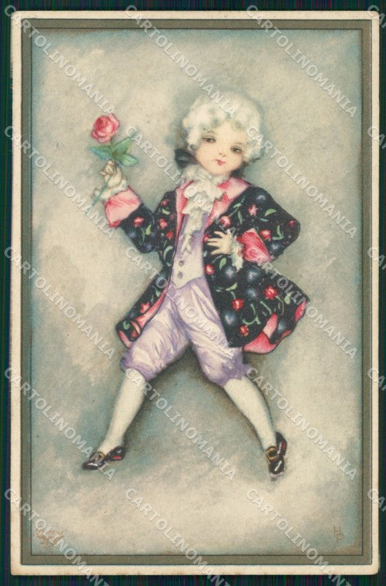 Artist Signed Hannes Petersen Child serie 2082 AK cartolina XP6815 – fronte