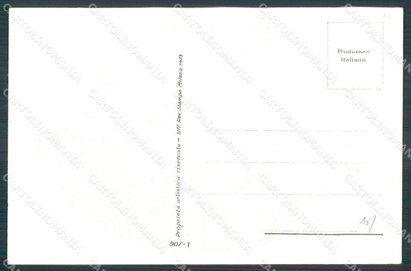 Artist Signed Sergio Bompard Glamour Lady serie 907-1 AK cartolina XP6851 – retro