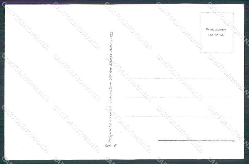 Artist Signed Sergio Bompard Glamour Lady serie 914-6 AK cartolina XP6877 – retro
