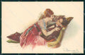 Artist Signed Sergio Bompard Romantic Couple serie 947-3 AK cartolina XP6946 – fronte