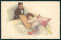 Artist Signed Sergio Bompard Romantic Couple serie 947-5 AK cartolina XP6947 – fronte