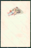 Artist Signed Bompard Romantic Couple serie 544-3 cartolina XP7049 – fronte