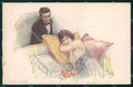 Artist Signed Bompard Romantic Couple serie 947-5 cartolina XP7090 – fronte