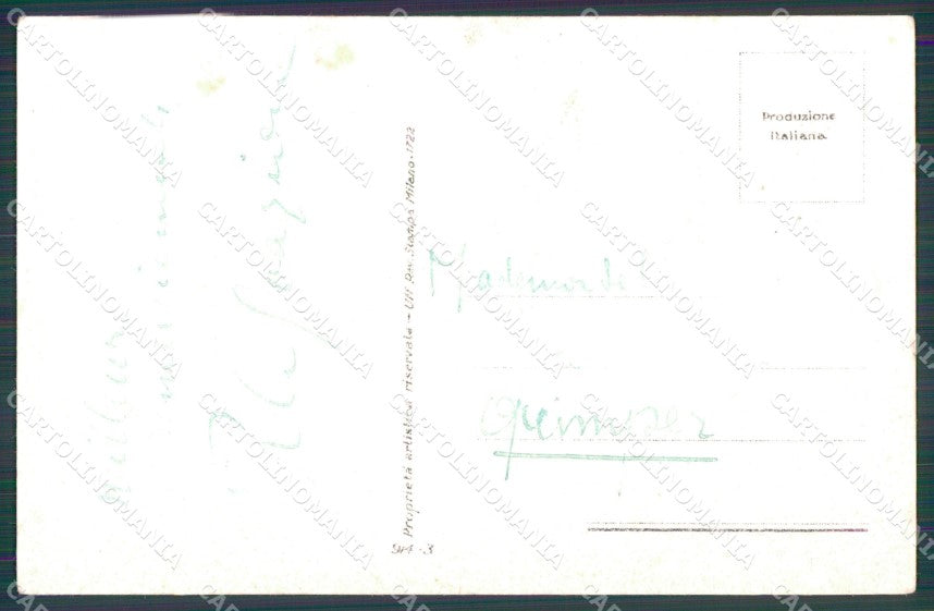 Artist Signed Bompard Glamour Lady serie 914-3 cartolina XP7106 – retro