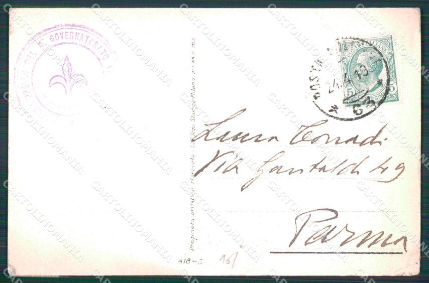 Artist Signed Bompard Child serie 418-5 PIEGHINE cartolina XP7132 – retro
